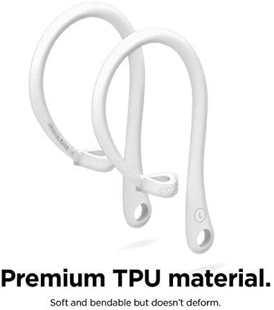 elago Ergonomic Ear Hooks for All Air Pods Models – Jean Indigo – Anti-Slip Design for Secure Fit and Enhanced Comfort – Perfect Earbud Accessories for Music, Calls, and Active Lifestyles – US Patent Registered for Superior Quality and Durability