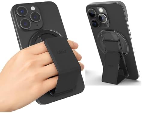 Elevate Your Mobile Experience with the CLCKR Mag Safe 3-in-1 Phone Grip – Lilac – Innovative Grip, Kickstand & Finger Loop Technology for i Phone 16/15/14/13/12, Galaxy S25/S24/S23/S22, and Pixel Devices – Stylish & Durable Accessory for Effortless Compatibility – Ultimate Convenience & Hands-Free Usability for Everyday Adventures – Enhance Your Smartphone’s Functionality Today!