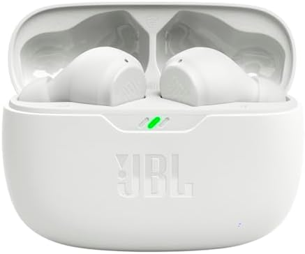 JBL Vibe Beam True Wireless Earbuds – Experience Deep Bass Immersion with Bluetooth 5.2, Water & Dust Resistance, Hands-Free Voice Aware Calling, and Up to 32 Hours of Battery Life – Perfect for On-the-Go Audio Enthusiasts