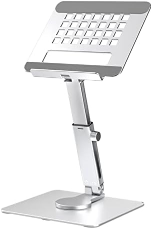 Guazi V 360° Adjustable Tablet Stand – Ergonomic, Foldable Holder for i Pads (10.2-12.9”), Kindles, and Smartphones (4-13”) – Anti-Slip Desktop Mount for Enhanced Comfort in Work, Cooking, Gaming, and Reading – Versatile Device Compatibility and Strain-Reducing Design