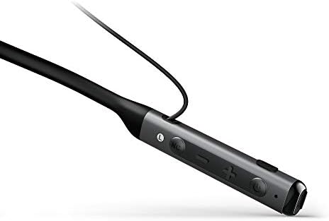 Philips PN505 Wireless Neckband Headphones with Active Noise Cancellation and Hi-Res Audio – Effortless Voice Assistance, 14 Hours Playtime, Sleek Black Design for Ultimate Comfort and Enhanced Listening Experience