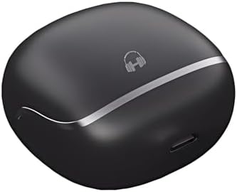 HARMONY TWENTY-TWO HTT-21 Wireless Earbuds – Advanced Bluetooth 5.4 Technology with 4-Mic Noise Cancellation for Crystal-Clear Calls, Voice Assistant Support, and IPX5 Water Resistance – Experience Deep Bass with Up to 6 Hours Playtime and 35 Hours Total Battery Life – Quick Charge Feature: Just 10 Minutes for 100 Minutes of Listening – Ideal for Active Lifestyles and Music Enthusiasts Seeking Immersive Audio Quality