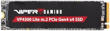Boost Your Gaming Performance with the Patriot Memory Viper VP4300 Lite 500 GB M.2 PCIe Gen4 x4 SSD – Ultimate PS5 Compatibility and Lightning-Fast Speeds for Unmatched Gameplay Experiences