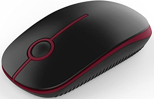 Sleek Vssoplor Wireless Mouse – Ultra-Slim Silent Optical Companion for Laptops & PCs | 2.4 GHz Nano Receiver, Perfect for Quiet Workspaces & Travel | Enhanced Compatibility for Windows, Mac & Linux