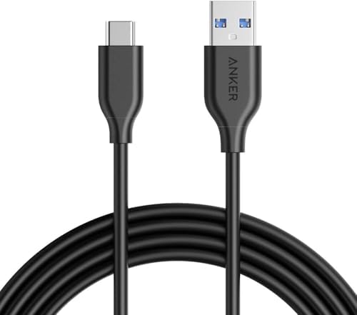 Anker Powerline 3.0 USB A to USB C Fast Charging Cable – 10 FT Durable Charger Cord with 56 k Ohm Resistor for Samsung Galaxy Note S8/S9 & Universal Compatibility – Tangle-Free & High-Speed Data Transfer for Ultimate Convenience