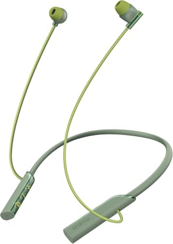 Oraimo Neck Lite Wireless Neckband Earbuds – Ultra-Lightweight Design with Deep Bass, IPX4 Waterproof Rating, and 30-Hour Playtime for Uninterrupted Music Enjoyment – Built-in Microphone for Hands-Free Calls and Magnetic Storage for Seamless Portability