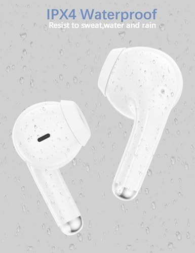 Revolutionize Your Workout with Premium Bluetooth Earbuds for Active Women – Ultra-Lightweight Sports Earphones Featuring Advanced Noise Cancelling, Bluetooth 5.3, and Enhanced Compatibility with i Phone 15/16 Pro Max, Google Pixel, and Samsung Galaxy S24/S25 – Experience Unrivaled Sound Quality, Sweat Resistance, and Ultimate Comfort for Every Adventure and Fitness Journey