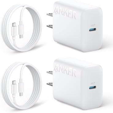 Anker 25 W USB-C Super Fast Charger with 5 ft Cable – Rapid PPS Charging for Samsung Galaxy S23/S22/S21/S20/Note 20 and More, Compact Design for Optimal Portability, Enhanced Safety Features for Reliable Device Protection