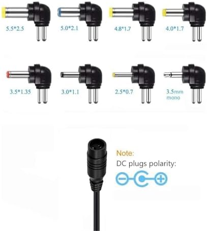 Versatile Belker Universal AC/DC Power Adapter – 12 W, 1000 m A Multi-Voltage Charger for Household Electronics – Reliable, Compact, and Safe Solution for Devices Requiring 3 V to 12 V Power