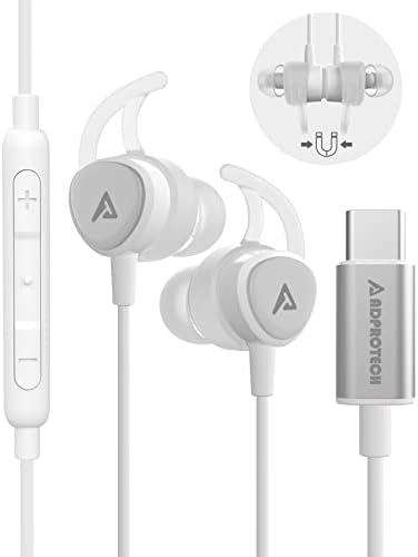 High-Performance Lightning Earbuds with Magnetic Design – MFi Certified Sports Headphones for i Phone 14/13/12/11/Pro Max/Xr/Xs Max/X – Noise-Isolating In-Ear Earphones with Built-in Microphone for Ultimate Workout Experience – Secure Fit and Premium Sound Quality