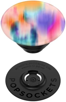 Vibrant Mag Safe Rainbow Glass Pop Socket Grip & Stand – Secure Hands-Free Kickstand for Effortless Wireless Charging and Enhanced Smartphone Functionality
