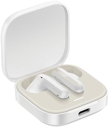 Xiaomi Redmi Buds 6 Active Wireless Earbuds – Advanced Bluetooth 5.4 Connectivity, Extended 30-Hour Battery Life for Non-Stop Enjoyment, Exceptional Noise Cancellation for Clear Conversations, Five Tailored Sound Profiles for Personalized Audio Experience, IPX4 Waterproof Rating for Unmatched Durability in Any Weather – Perfect for Music Enthusiasts, Seamless Calls, and Intense Workouts (White)