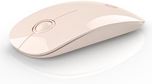 Sleek Purple Wireless Bluetooth Mouse – Effortless Dual Connectivity, 1600 DPI Precision, Whisper-Quiet Clicks, Long Battery Life for Enhanced Productivity and Versatile Device Compatibility
