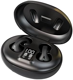 Revolutionary Wireless Open Ear Bone Conduction Headphones – Bluetooth Clip-On Design for Active Lifestyles – Ideal for Running, Cycling, and Workouts – Sweat-Resistant with Built-In Microphone and Secure Earhooks – Experience Clear Audio While Staying Aware of Your Surroundings – Long Battery Life and Enhanced Device Compatibility for Ultimate Freedom