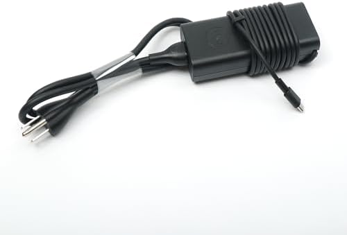 Dell 65 W USB-C Laptop Charger for Latitude Series – High Efficiency AC Adapter with 3 FT Power Cord, Compatible with Models 7400, 7410, 7420, 7430, 7440, 7450 – Genuine Original HA65 NM190 for Enhanced Performance and Versatility