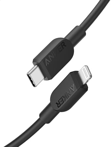 Anker 6 FT USB C to Lightning Cable Duo – MFi Certified High-Speed Charging Solution for i Phone 14 Series and More – Durable & Flexible Dual Pack for Ultimate Convenience and Connectivity