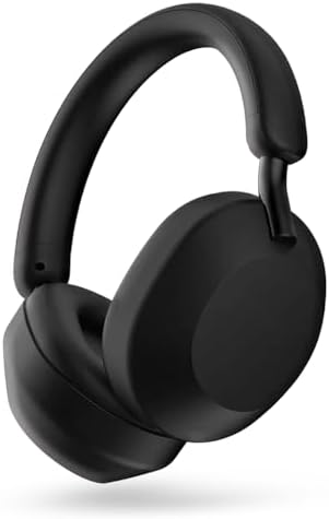 Gabba Goods Aura Elite Premium Wireless Over-Ear Headphones – Unmatched High-Resolution Audio with Built-In Mic, SD Card Compatibility & 6-Hour Battery Life – Perfect for Gamers, Travelers, and Professionals – Chic Black Design for Audiophiles and Everyday Users