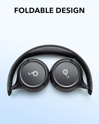 Soundcore H30 i Wireless On-Ear Headphones – Experience Unmatched 70-Hour Playtime with Bluetooth 5.3 Connectivity, Ultra-Lightweight Comfort, and Foldable Design for Effortless Portability and Deep Bass Enjoyment, Perfect for Music Lovers and Professionals Alike