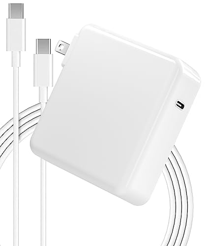 Ultra-Fast 118 W USB-C Power Adapter for Mac Book Pro & Air – High-Efficiency Charger Compatible with M1, M2, M3, M4 Models, i Pad Pro, and All USB-C Devices – Compact, Safe, and Portable 6.6 ft Charging Cable Included