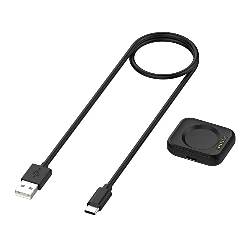 Premium 3.3 ft USB Charging Dock for One Plus Watch 3, 2 & 2 R – Stylish Magnetic Charger with Enhanced Compatibility for Effortless Powering of Smartwatches on the Go