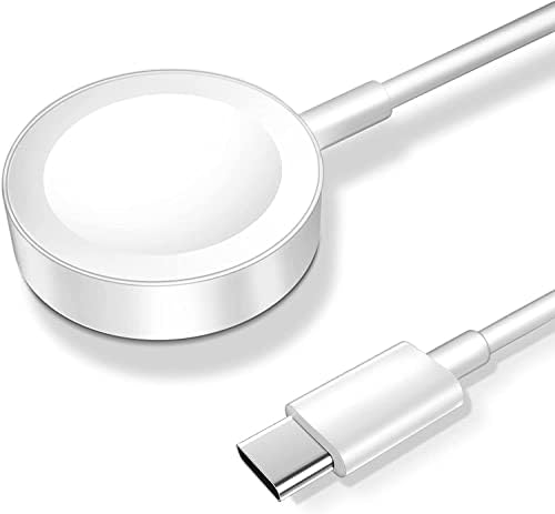 Revolutionary USB-C Magnetic Charging Cable for Apple Watch – High-Speed 6.6 FT Charging Solution Compatible with All Series Models Including Ultra2/Ultra/8/7/6/SE/SE2/5/4/3/2 – Elegant Black Design Ideal for Home and Office Use – Durable Smartwatch Charger for Optimal Performance and Convenience