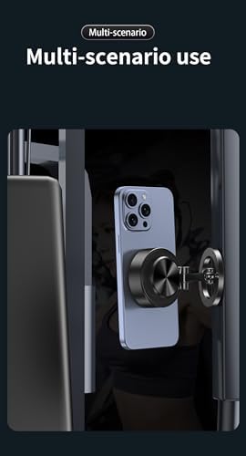 Vacuum Suction Phone Mount, 360 Car Magnetic Phone Holder, Wireless Charging Vacuum Suction Phone Holder, Magnetic Suction Phone Mount (027) – Enhanced Compatibility and Speed