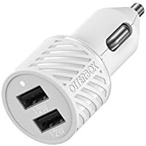 Otter Box Dual USB-A Car Charger – 24 W Power Hub for Fast, Reliable Charging on the Go – Sleek Black Finish, Durable Design for Smartphones & Tablets – Essential Auto Accessory for Road Trips & Daily Commutes