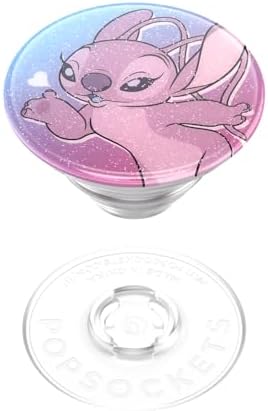 Stylish Lilo & Stitch Pop Socket Grip with Kickstand – Versatile One-Handed Phone Holder for Seamless Use and Enhanced Compatibility across Devices – Effortless Style and Functionality in a Durable Accessory for i Phone, Samsung, and More – Perfect for Wireless Charging and Swappable Designs – Ideal Anti-Drop Solution for Everyday Convenience