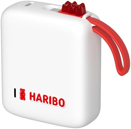 Ultra-Compact Gummy Bear Power Bank – 10,000 m Ah Fast-Charging USB-C Charger with 22.5 W Output for i Phone 15/16 & Samsung Galaxy – Dual Device Charging with Smart IC Protection for Safe, Efficient Energy Management