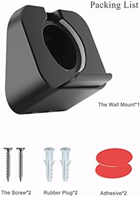Phone Wall Mount for Magsafe Charger Bedside Phone Holder Compatible with Magsafe Accessories Fit for iPhone 12/12 Pro/ 13 Pro Max(Charger Not Included) (Black) – Enhanced Compatibility and Speed