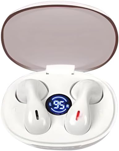 Revolutionary AI Translator Earbuds for Effortless Global Communication – Real-Time Two-Way Language Translation in 144 Languages, Bluetooth Connectivity, and Waterproof Design Perfect for Adventurers and Professionals (Chic White Finish)