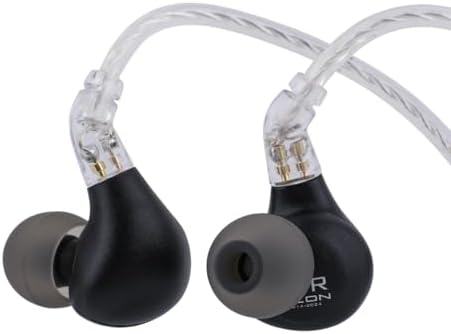 Elevate Your Sound with Linsoul BLON BL03 II Wired Hi-Fi In-Ear Monitors – Premium 10 mm Dual-Chamber Dynamic Driver Earbuds Featuring Detachable 2-Pin Cable & Type-C Connector for Enhanced Portability, Ergonomically Crafted for Musicians and Audiophiles in Stylish Silver Finish
