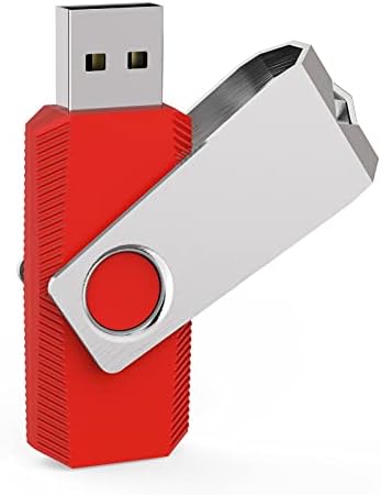 Colorful 5-Pack 64 GB USB Flash Drives by Aiibe – Versatile Data Storage Solution with Enhanced Speed and Compatibility – Stylish and Portable Thumb Drives in Black, Red, Cyan, Green, and Purple for Easy File Organization and Backup