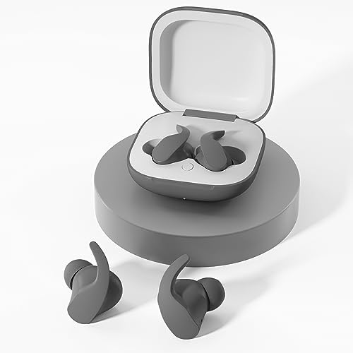 Coby Sports True Wireless Earbuds with Secure-Fit Ear Tips | Premium Noise-Isolating In-Ear Headphones for Active Lifestyles | 12-Hour Playtime & Sweat-Resistant Design | Bluetooth Connectivity for Seamless Audio Experience | Stylish Gray Finish for Fitness Enthusiasts