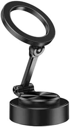 Vacuum Suction Phone Mount, 360 Car Magnetic Phone Holder, Wireless Charging Vacuum Suction Phone Holder, Magnetic Suction Phone Mount (027) – Enhanced Compatibility and Speed