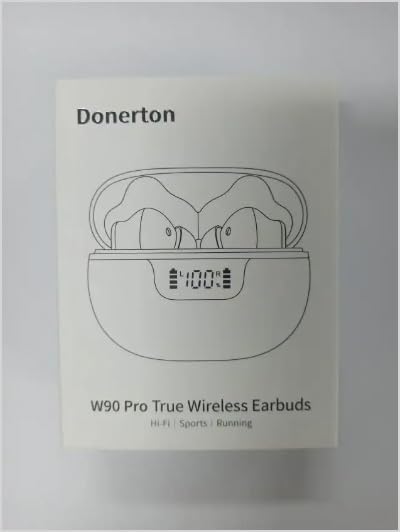 Revolutionary Bluetooth 5.4 Wireless Earbuds with Advanced Active Noise Cancellation – Enjoy Uninterrupted 40 Hours of Playtime, Ergonomic Design for Supreme Comfort, Featuring Immersive Stereo Sound and LED Battery Indicator – Effortlessly Connect to All Devices for an Enhanced Audio Journey