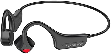 Revolutionary Bone Conduction Bluetooth Headphones – Ultra-Lightweight Open-Ear Design for Active Lifestyles, Waterproof & Sweat-Resistant Wireless Earbuds with Integrated Microphones, Long-Lasting Battery Life, Perfect for Running and Outdoor Adventures, Enhanced Device Compatibility for Seamless Connectivity