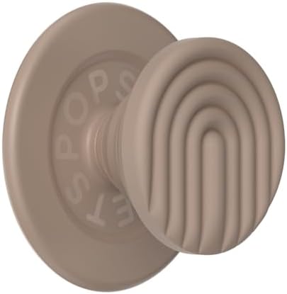 Mag Safe-Compatible Pop Socket Grip & Stand – Secure Magnetic Phone Accessory for Uninterrupted Wireless Charging, Stylish Curves Mist Design for Enhanced Hands-Free Viewing and Texting Experience