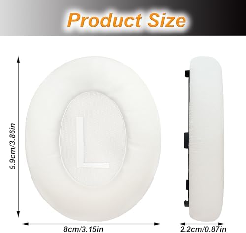 Upgrade Your Bose 700 Wireless Headphones with Luxurious Replacement Ear Cushions – Premium Soft Protein Leather & High-Density Noise Cancelling Foam for Superior Comfort and Sound Isolation – Seamless NC700 Compatibility in Sleek Black