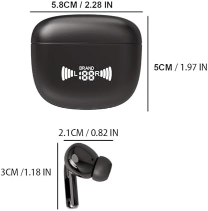 Revolutionize Your Global Connectivity with Cutting-Edge Translation Earbuds: Instant Voice Translator Across 137 Languages – All-in-One Bluetooth Earbuds for Effortless Conversations, Premium Sound, and Hands-Free Calling (Sleek Dark Black) – Tailored for World Travelers, Business Innovators, and Language Aficionados