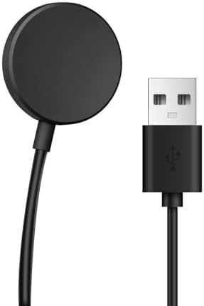 Magnetic Charging Cable for Gabb Watch 3/3 e – 3.18 FT USB Connector for Effortless Smartwatch Power-Up – Durable Black Charger for Optimal Performance and Convenience in Everyday Use