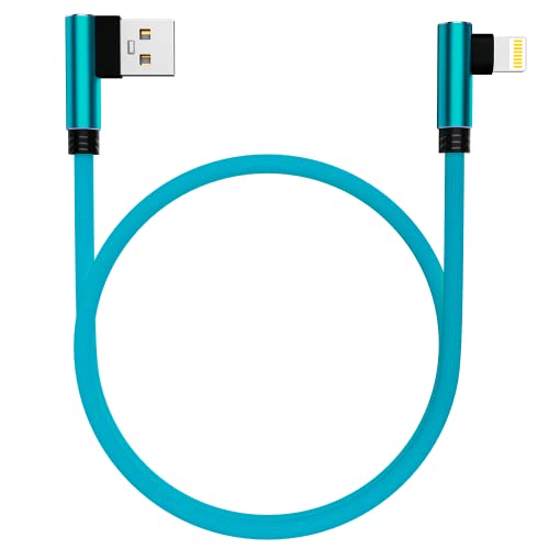 Ironten Lightning Charger 5-Pack – 6 ft Nylon Braided Fast Charging Cables for i Phone 14/13/12/11 Pro Max & i Pad – MFi Certified, Durable, Multi-Color Design for Effortless Power on the Go