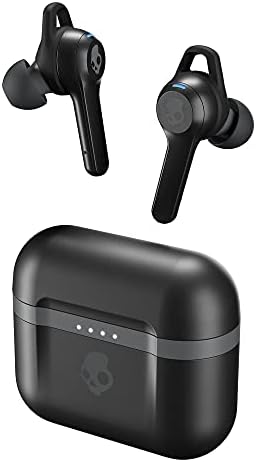 Skullcandy Indy Evo XT Wireless Earbuds – 30-Hour Battery Life, Sweat-Resistant, Bluetooth Connectivity for i Phone & Android – Sleek Black Design for Music, Calls & Active Lifestyles – Ultimate Comfort & Durability