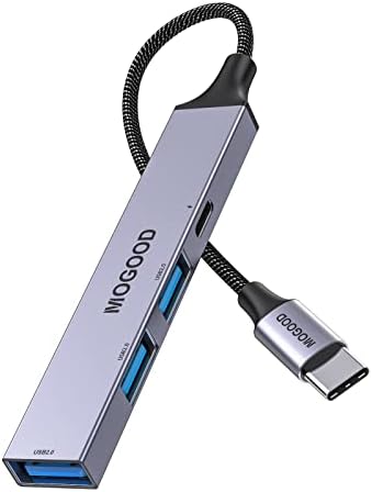 Transform Your Workspace with the USB C Hub Splitter – Ultimate Multiport Adapter for Mac Book and Quest3, 60 W Power Delivery, High-Speed Data Transfer, Compact & Stylish Design for Professionals and Students