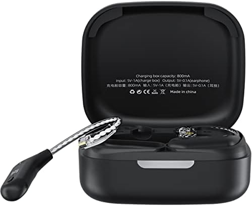 KZ AZ09 Bluetooth 5.4 Module – Premium Waterproof Wireless Ear Hook with Exceptional Battery Life for KZ ZST/ZSTX/ZS10/AS06/AS10/BA10/ZSR/ES4 (B Pin) – Unmatched Audio Freedom and Ergonomic Comfort for Active Lifestyles