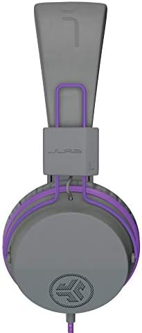 Experience Superior Sound with JLab JBuddies Studio On-Ear Kids Headphones – Safe Volume Limiter, Adjustable & Folding Design, Noise Isolation, Built-in Mic for Toddler Audio Enjoyment (Graphite/Blue) – Perfect for Home, School, and Travel