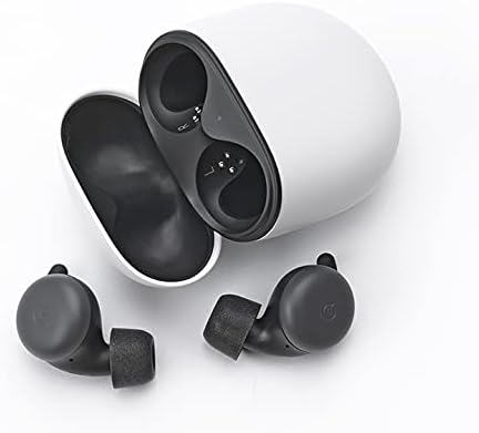 Elevate Your Listening Experience with Comply Memory Foam Earbud Tips for Google Pixel Buds & A-Series | Ultimate Comfort & Secure Fit | Enhanced Noise Isolation in Black – Medium (3 Pairs) for Optimal Audio Clarity and Convenience
