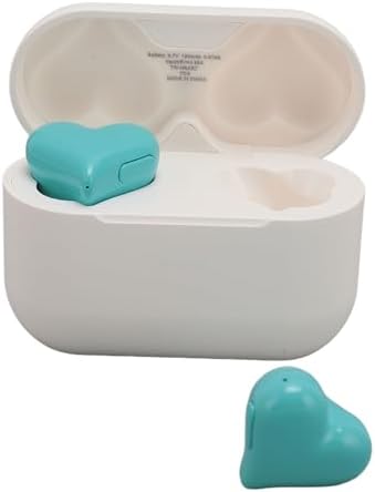 Discover Bewinner Heart Shaped Wireless Earbuds: Stylish Bluetooth 5.3 Earbuds with Advanced Noise Cancellation, 20-Hour Playtime, and Secure Fit for Ultimate Comfort – Ideal for Fitness Enthusiasts, Professionals, and Students Seeking Premium Sound Quality and Unique Design
