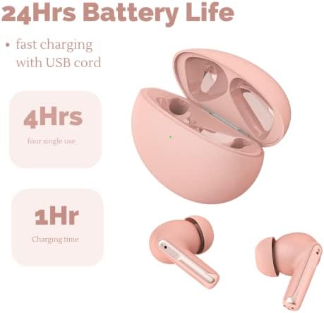 Revolutionary Wireless Bluetooth TWS Earbuds XY-70 – 24-Hour Playtime with Advanced ANC & ENC Noise Cancellation for Unmatched Audio Clarity – Ergonomically Designed for Comfort and Versatility in Blue – Quick Charge for All-Day Listening Freedom