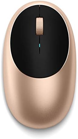 Satechi M1 Wireless Bluetooth Mouse – Sleek USB-C Rechargeable Device for Effortless Mac & Windows Compatibility, Compact & Travel-Ready Design in Space Gray – Elevate Your Productivity with Ergonomic Comfort and Seamless Device Switching!